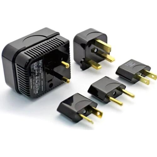 Soshine 4 in 1 US / UK / EU / AU Universal 220/240V to 110/120V Converter and Plug Set Adapter