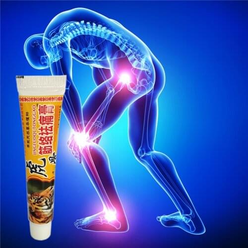 1Pc Relieve pain Balm Tiger Muscle Rthritis Neck Body Pain Massage Plaster numb limbs shoulder waist Ache Ointment Analgesic