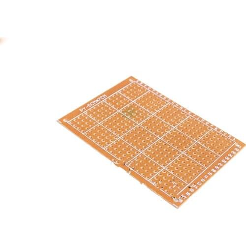 10pcs new 5x7cm 5*7cm Prototype Paper Copper PCB Universal Experiment Matrix