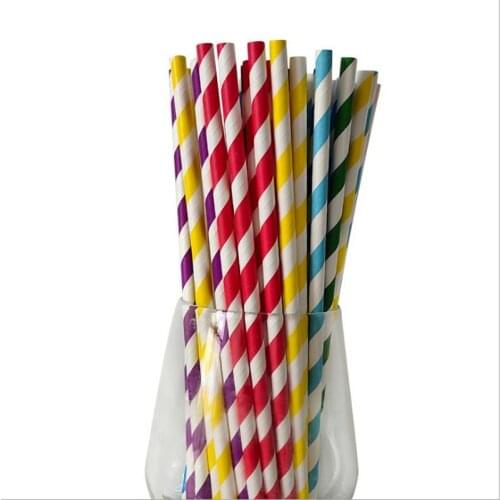 Birthday Decoration Valentines 25pcs Straw Drinking Paper Straws Bachelor Party Children Birthday Party Supplies