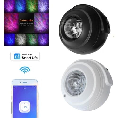 Wifi 3 in 1 Smart Starry Sky Projector Northern lights Projector Night Light Music Control LED Lamp for Smart Life APP Control