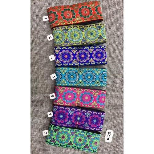 5cm nation style jacquard ribbon,XERY191202U