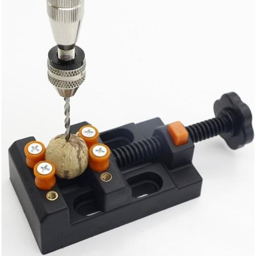 55mm Table Vice Carving Bench Clamp Flat Pliers Drill Jewelry Adjust Tool