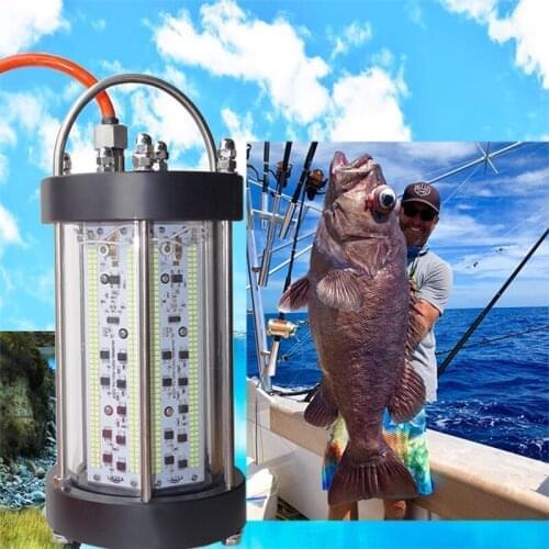AC220V 200W/600W/1000W 10 meters led green submarine underwater deep sea fishing light