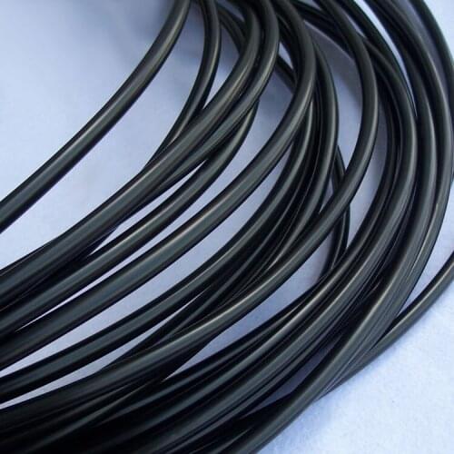 1~10mm Black Shiny Heat Shrink Tubing Halogen-free &Soft & flexible (For professional audio headphone wire)-5/10/20Meters