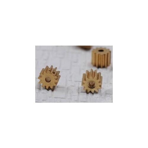 New product 0.5 Mould cooperl spur gear with 12 teeth hole 3mm for cnc machine 10pcs a pack