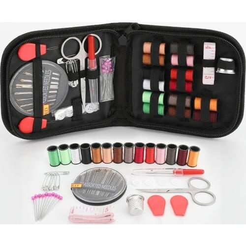 DIY 2020NEW Sewing Kits Coils Tail Needle Tray Buckles Threaders Looser Clip Disassembly Device Plating Eyebrow Clip Thimbles