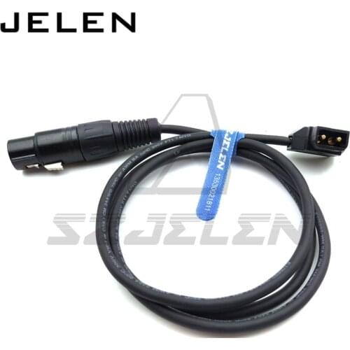DTAP to canon XLR 4-pin mother for tvlogic LVM-170A monitor power cord, ROLAND EDIROL R88 power cable