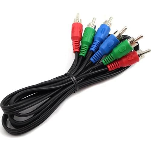 YPbPr Cable Component RGB Video Cable 3 RCA to 3 RCA for DVD TV HDTV STB
