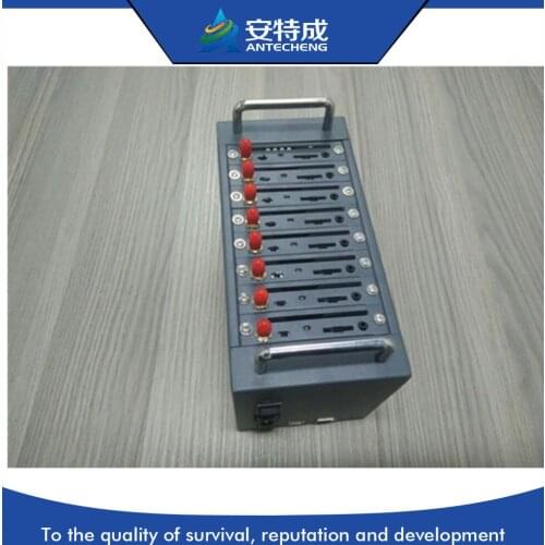 Low price bulk sms wavecom Q2406B GSM GPRS 8 port modem pool sms sending and receiving modem