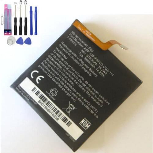 Original Battery 3800mAh 14.6Wh 3.85Vdc for Caterpillar Cat S60 APP-12F-F57571-CGX-111 Cell phone batterie+TOOLS