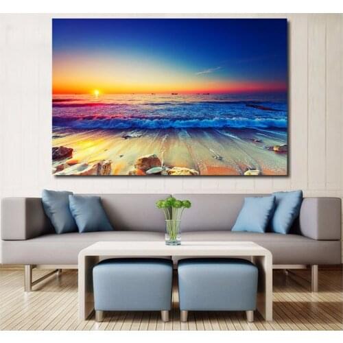 Full Square/Round Drill 5D DIY Diamond Painting beautiful beach seascape scene 3D Embroidery Mosaic Art handmade gift Kufwkey