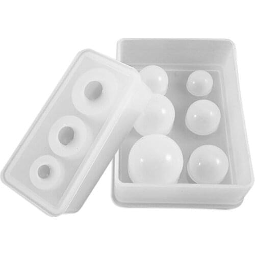 Silicone Multi-Size Planet Ball Epoxy Resin Molds for Pendant Jewelry DIY