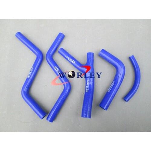 FOR Honda CR250 85-87 silicone radiator hose Blue