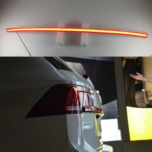 Through trunk rear lamp LED turn signal Light new streamer Led Through tail light fit for VW Tiguan 2017-2021 width light