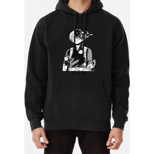 Todoroki Shōto Hoodie Todoroki Shōto Shouto Shoto Bnha Boku No Hero Academia My