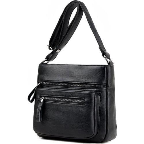 High Quality Vintage Flap Bag New 2021 Women Messenger Bags Small Crossbody Bags for Women Leather Shoulder Bag Female Handbags