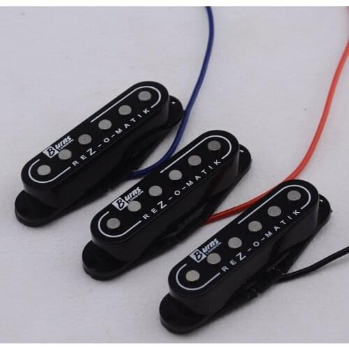 1 Set ( 3 Pieces ) Burns REZ-O-MATIK Single Alnico Pickups For Electric Guitar