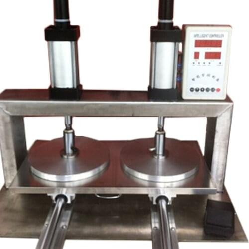 1PC Double-head Pneumatic Automatic Dough Pressing Machine Pressing Hand Cake Dough Pressing Machine Rice Cake Hand Cake Machine