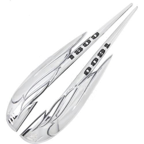 2x Gas Tank Fairing Sticker Emblem Badge Decal for VTX 1800 2002 2004 2005 2006 2007 VTX1800 VTX1800C VTX1800R VTX1800S GL1800