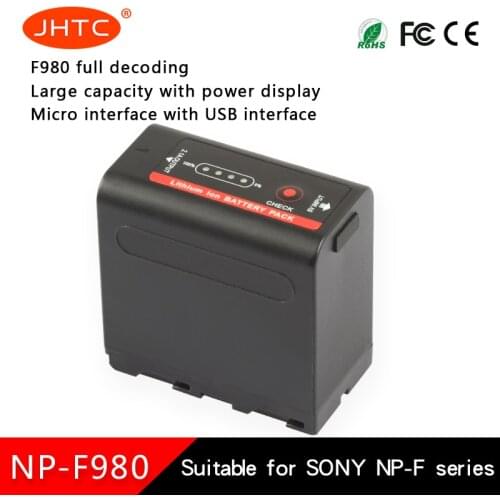 Battery 8700mah NP F980 Exp For Sony CCD-TRV35 CCD-TRV940 RV100 TR415E DCR-TR7Series NP F980Exp Batteries Rechargeable Li-ion