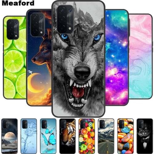 For Oppo A54 5G Cover Case Silicone Soft TPU Phone Cases For Oppo A54 5G Case Painted Bumper For OPPOA54 A 54 5G 6.5 inch Coque