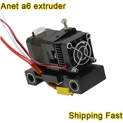 Anet A6 titan Extruder 3D Printer Head MK8 single J-head Hotend Nozzle extrusor 1.75/3mm Extra Nozzle 42 step motor part