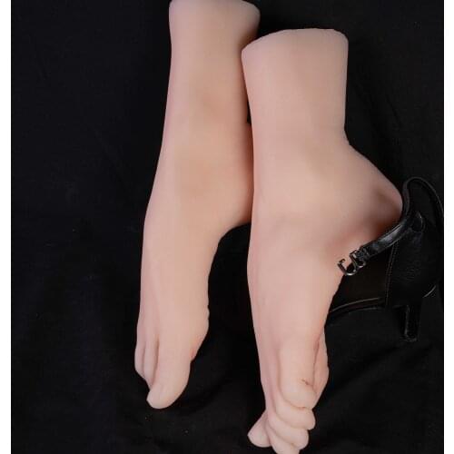 Ballet Foot Model TPE Female Fake Nail Display Props Foot wrinkles Tarsel Bone Socking Ankle Human 3907
