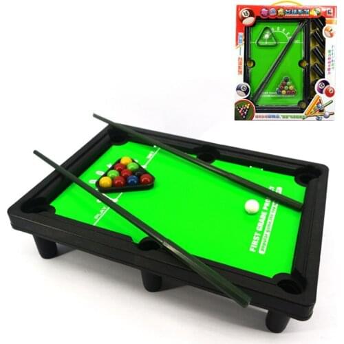 New Children Snooker Games Plastic Small Snooker Table for kids Sport and Entertainment Games Toys