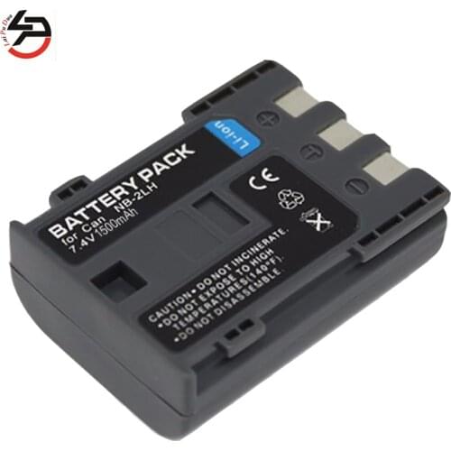 Laipuduo 1500mah 7.4v Replacement Camera Battery for Canon For Canon NB-2LH BP-2L5 NB2L E160814 350D 400D G7 G9 S30 S40 z1