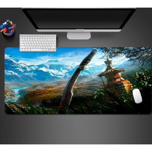 Super Clear Beautiful Mountain View Notebook Computer Game Pad High Quality Natural Rubber Office Computer Mouse Keyboard Pads