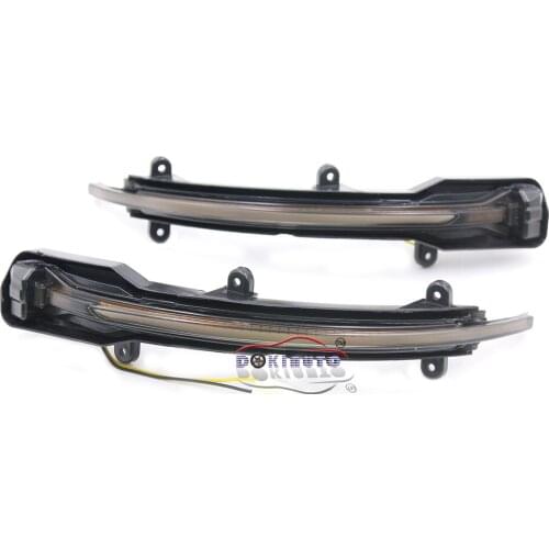 LED Flowing Rear View Dynamic Sequential MIRROR Turn Signal Light For Audi NEW Q5 Q7 4M