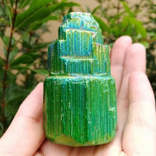 Selenite Decoration Gypsum Skyscraper Castle Towers Gypsum Crystal Point homdecoration gift