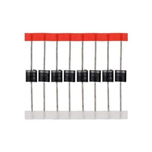 XFCZMG 25PCS 15SQ045 Schottky Diode 15 A 45 V Axial 15SQ045 15 amp 45 Volt Electronic Silicon Diodes(Pack of 25 Pieces)