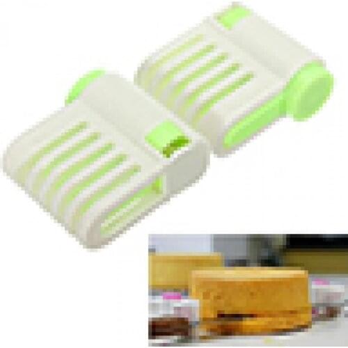 5 Layers Cake Bread Cutter Leveler Slicer Plastic Adjustable Cutting Fixator DIY Tools Kitchen Accessories High Quality Cheap