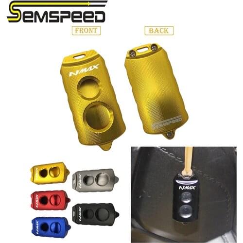 Motorcycle NMAX155 NMAX125 NMAX150 2020 Accessories CNC Key Cover Head Bag Cap Decoration Key Head For Yamaha NMAX 155 150 125