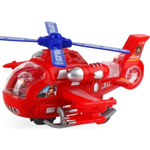Helicopter Toy Funny Lighting Sounding Rotation Airplane Helicopter Model for Kids Children Education Toys For Kids Gift