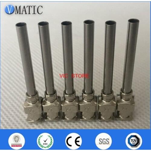 Free Shipping 12Pcs 1 Inch Tip Length 11G Metal Stainless Steel Needle Shoelace Tip