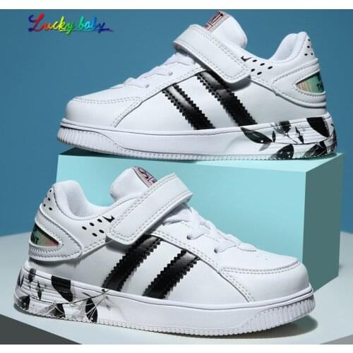 Children Shoes For Boys Sneakers Kids Casual Shoes Leather Running Footwear Trainers Anti-slippery Fashion School Student 2021