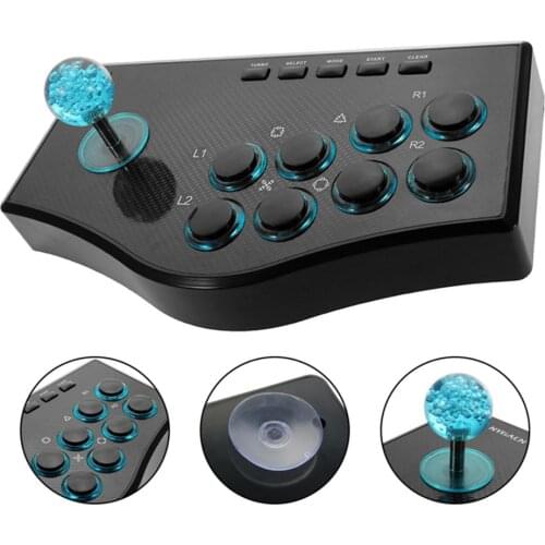 Retro Arcade Game Joystick USB Rocker Turbo Controller Gamepad for PS3 Console/Android OTG Smartphone/PC/TV/TV Box/Projector