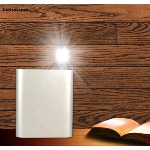 Kebidumei Hot 5V 1W 200MA Flexible Ultra Bright Portable Mini Pocket Cool LED USB Light USB Keychain Touch LED Lamp