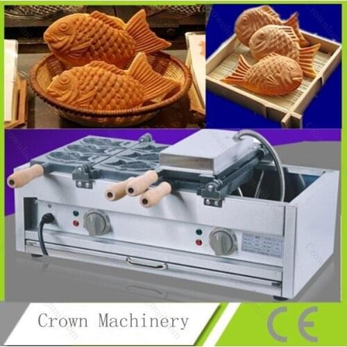 Commercial electric 6pieces fish cake grill