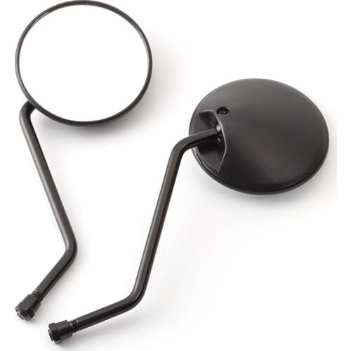 10MM Round Rear View Mirror Convex Mirror Side Rearview Mirror for HONDA XR80 XR230 TLR200 XR200 XR125 CT110 CG125 XL250 XL400