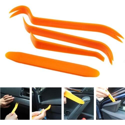 New 4pcs Auto Car Radio Panel Door Clip Trim Dash For Land Rover LR4 LR2 Evoque discovery 2 3 4 freelander 1 2 defender a9