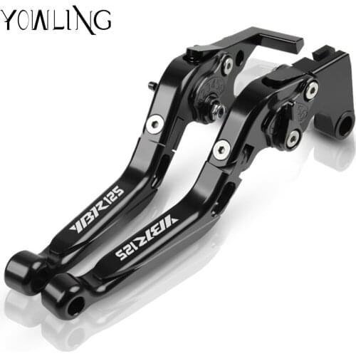 Motorcycle Adjustable Handle Levers Brake Clutch Lever For YAMAHA YBR125 2005 2006 2007 2008 2009 2010 2011 2012 2013 2014