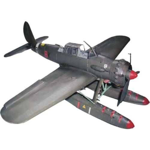 2020 New Card Paper Model German floating plane papercraft 1:33 scale Military aircraft model Manual work for adult