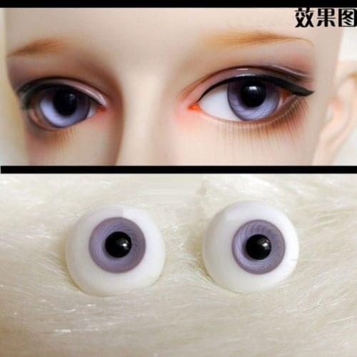 New 14mm 16mm Light purple Color Eyeballs For BJD AOD DOD Doll Dollfie Glass Eyes Outfit
