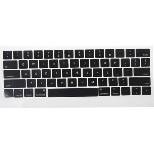 Replacement US Keyboard Keycaps Full Set for MacBook Pro Retina A1707 A1706 A1708 Year 2016 2017 US Keyboard Keycaps