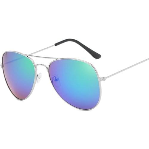 Vintage Aviation Sunglasses Women Metal Frame Colorful Mirror Sun Glasses Male Female Fashion Brand Classic Design Oculos