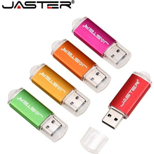 JASTER USB 2.0 Pendrive 64gb OTG USB Flash Drive 128GB 64GB 32GB 16GB 8GB Pen Drive For Tablet Usb flash